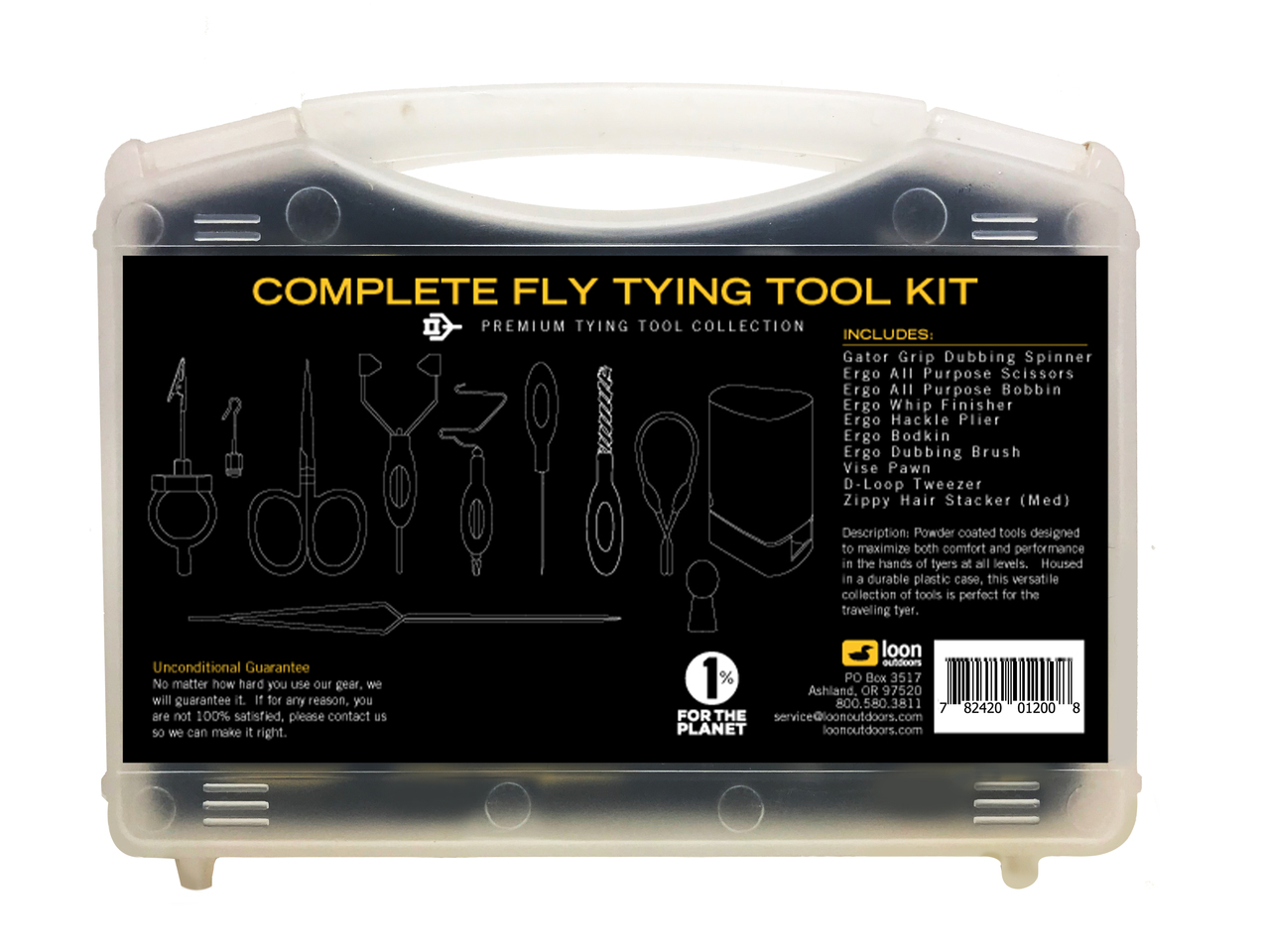 Loon Complete Fly Tying Tool Kit Værktøjssæt fluer.dk
