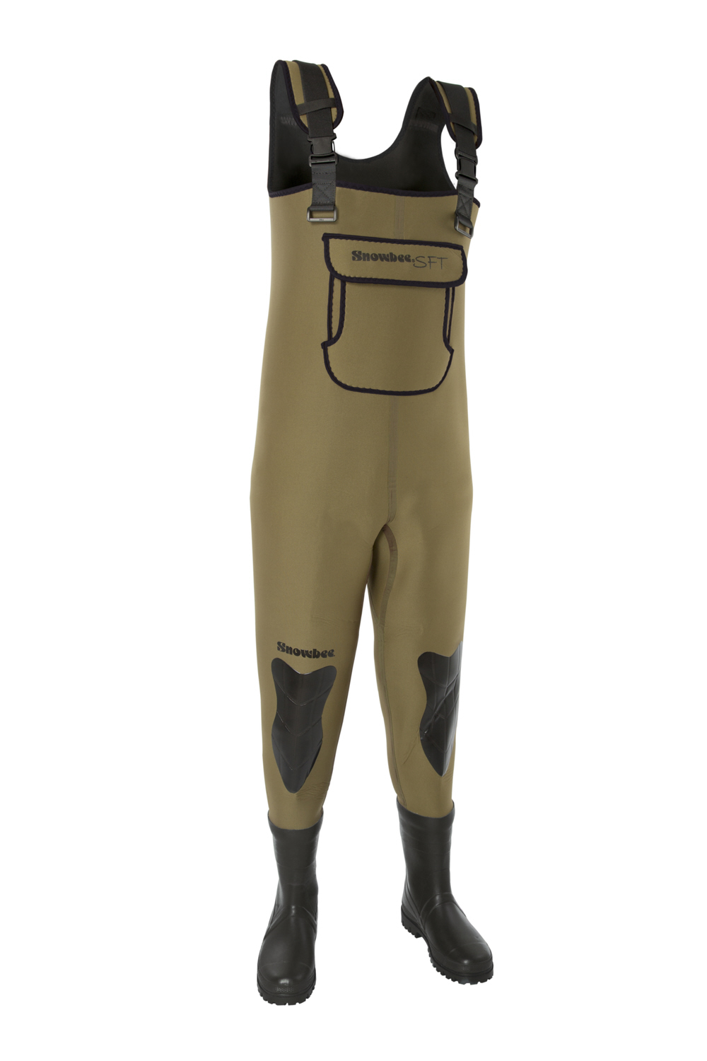 Snowbee SFT Neopren Waders med kombisål Neopren waders fluer.dk